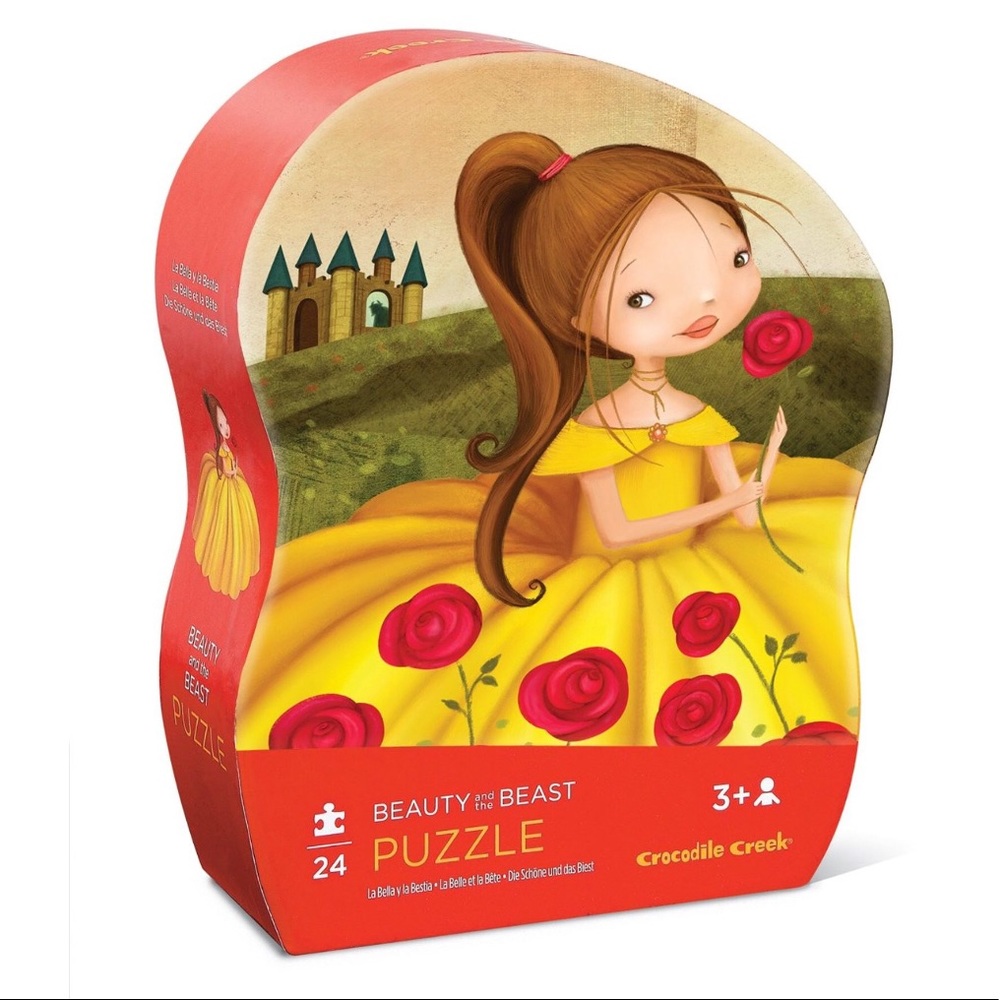Crocodile Creek Beauty and The Beast Floor Puzzle